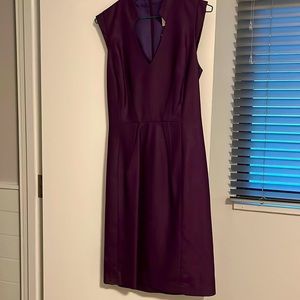 Plum midi dress.  Worn once!